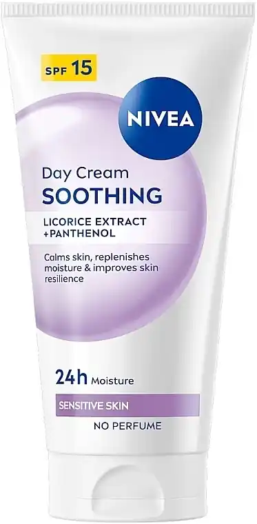 Day Face Cream with Licorice Extract and Panthenol - Skin Care Products