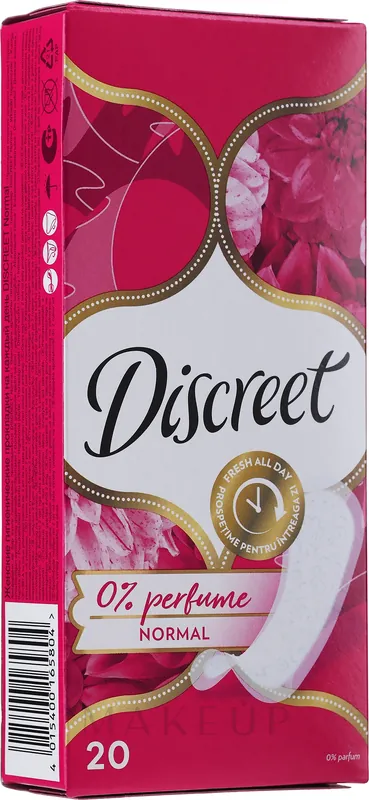Daily Sanitary Pads Normal, 20 pcs - Bath and Body