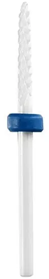 Ceramic Manicure Bit 'Small Flame' TC041, Blue - Accessories