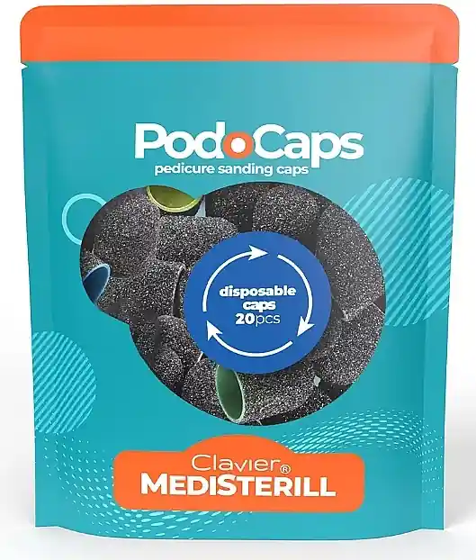 Pedicure Sanding Caps, 10 mm - Accessories