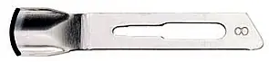 Disposable Pedicure Blades, 4 cm, size 8 - Accessories