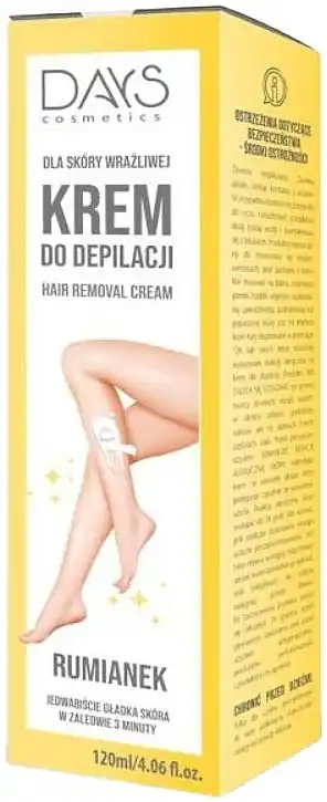 Depilatory Cream with Chamomile - Bath and Body