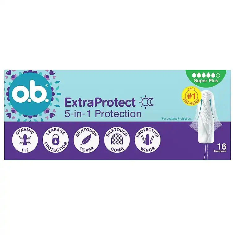 Tampons super plus, 16pcs - Bath and Body
