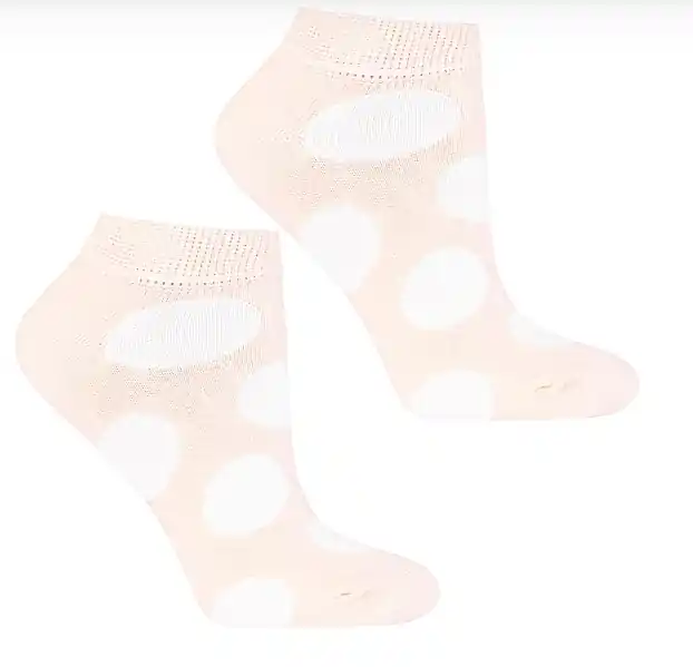 Women Socks, CSD240-100, polka dot