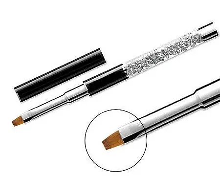 Flat Nail Brush #10 - Accessories