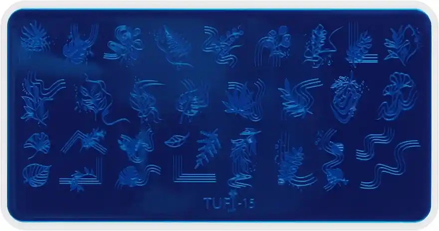 Stamping Plate, #15 - Nails
