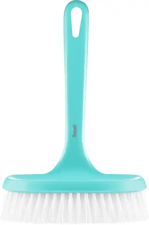 Turquoise bathtub cleaning brush - Sanel