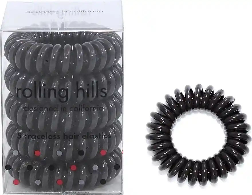 Traceless Hair Rings, dark brown - Accessories