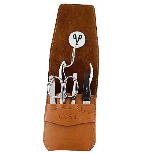 Manicure Set, 5 tools, 6874, tobacco - Accessories
