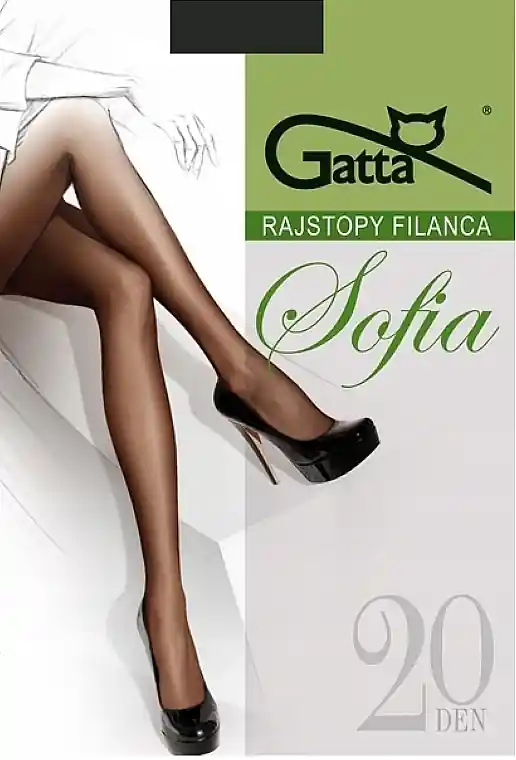 Sofia Tights, 20 Den, fumo - Clothes