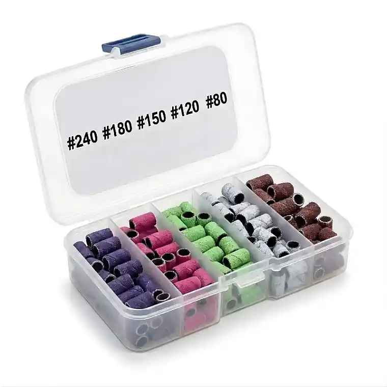 Nail Drill Bits, mix, 200 pcs. - Accessories