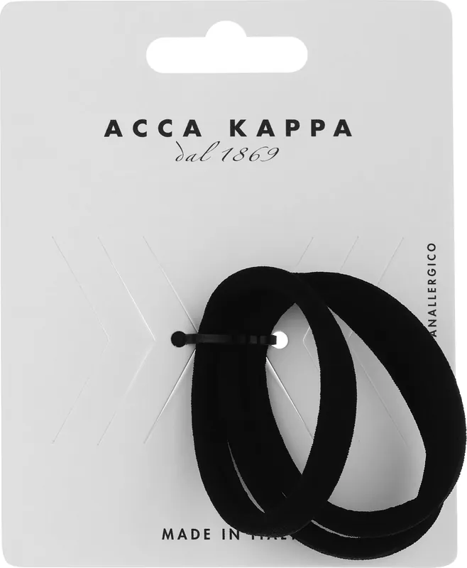 Hair Ties, 3 pcs., black - Accessories