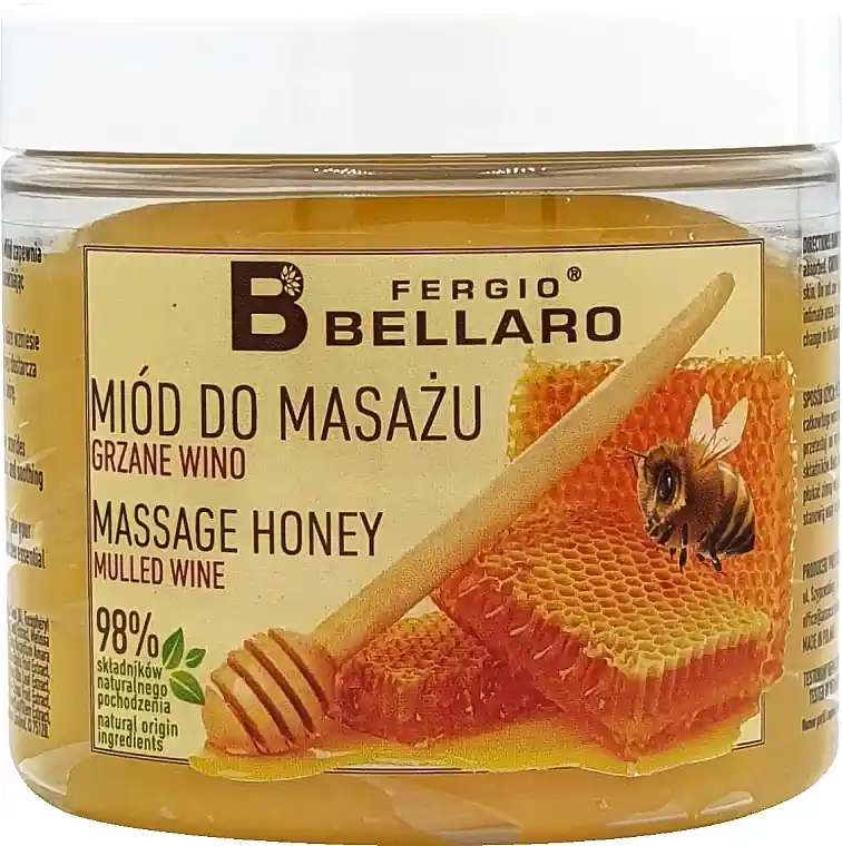 Massage Honey "Mulled Wine" - Bath and Body