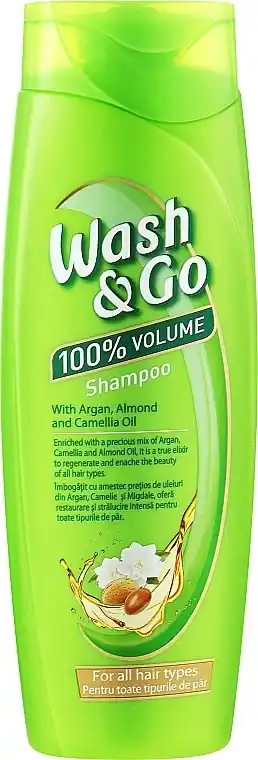 Argan Oil, Almond & Chamomile Shampoo for All Hair Types