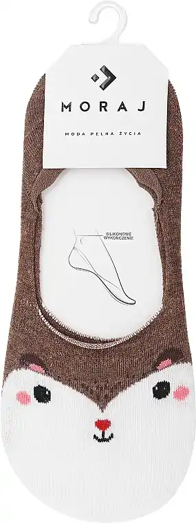 Women Low-Cut Socks 'Animals', pink