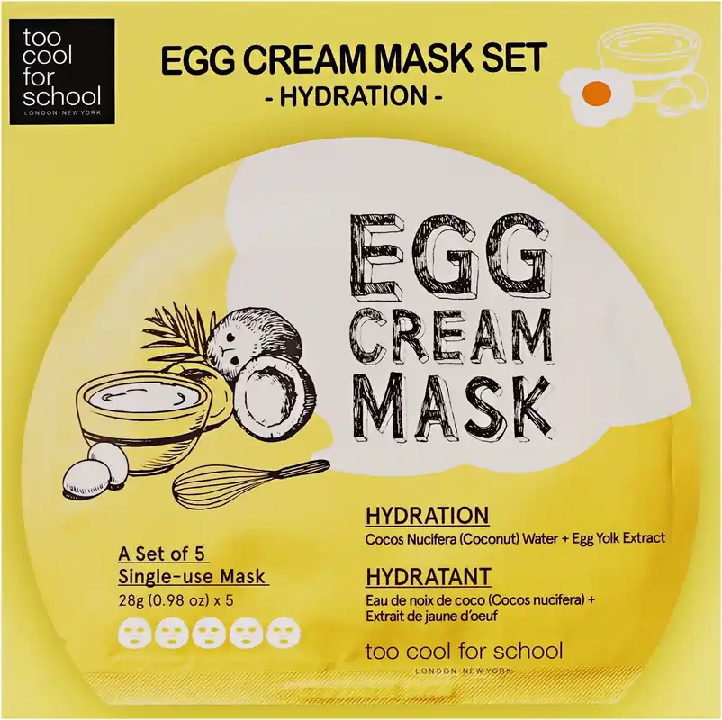 Moisturizing Egg Facial Sheet Mask - Skin Care Products