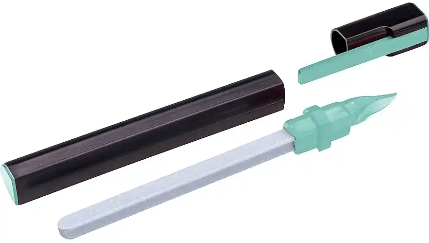 4-in-1 Ceramic Nail File, turquoise