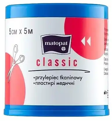 Matopat Classic Medical Patch, 5 cm x 5 m - Accessories