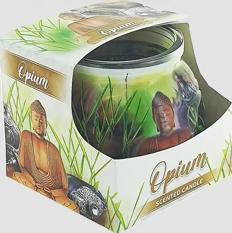 Candle in Glass Cover - Bath and Body