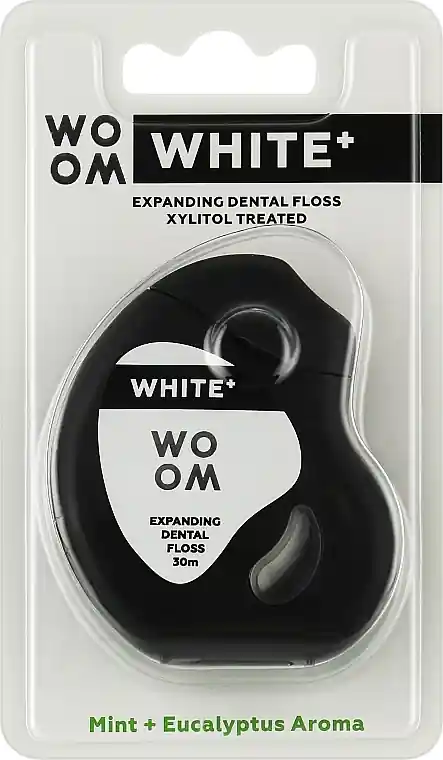 Dental Floss with Mint & Eucalyptus Flavor, 30 m - Bath and Body