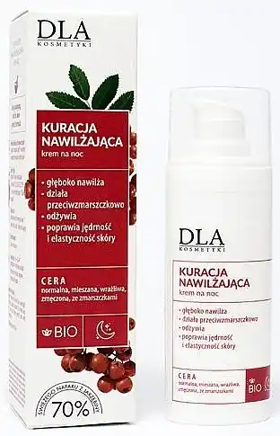 Night Face Cream with Rowan Extract - Skin Care Products