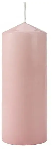 Cylindrical Candle 60x150 mm, pink - Accessories