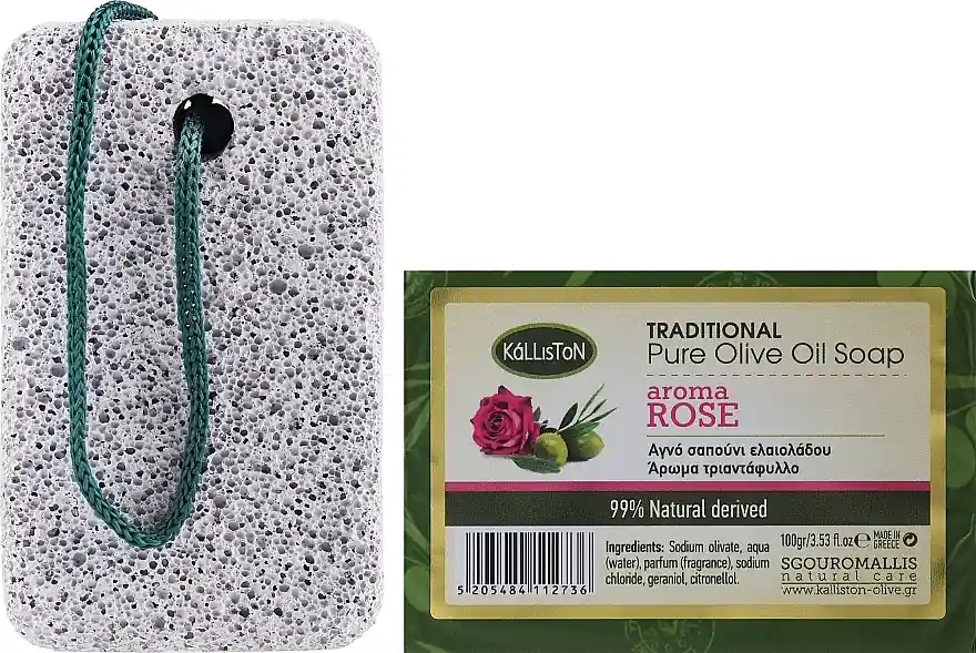 Soap Set with Rose Scent - Bath and Body