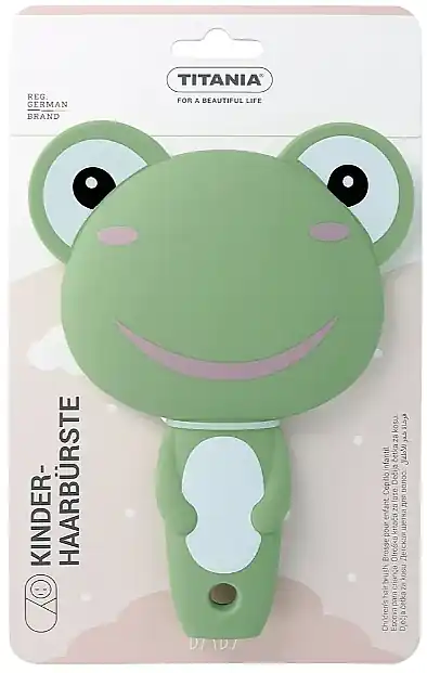 Kids' Brush 'Frog', Care and Styling - Accessories