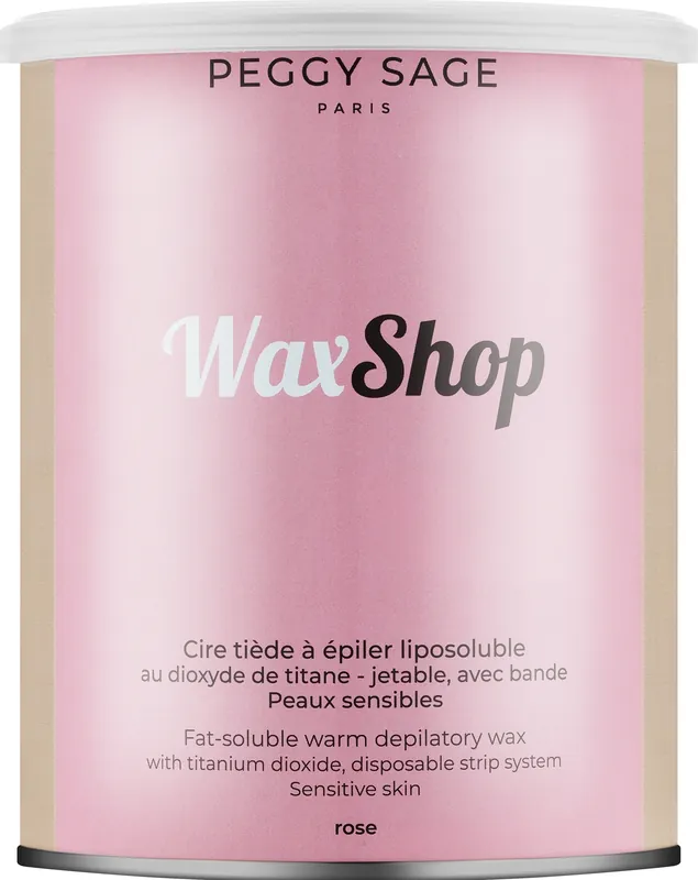 Fat-Soluble Hair Removal Wax for Dry & Sensitive Skin, pink