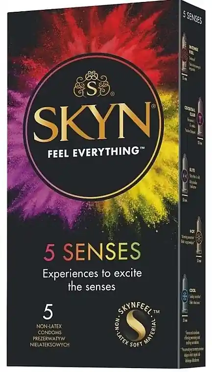 Condoms, 5 pcs - Health & Care