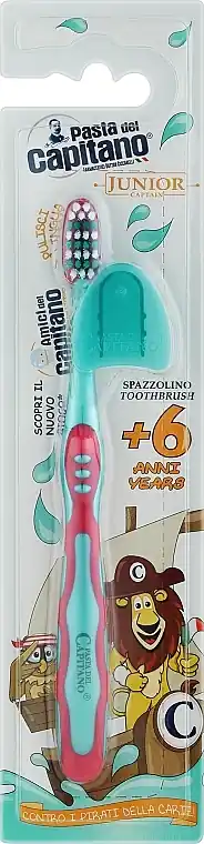 Kids Toothbrush 6+, soft, crimson - Bath and Body