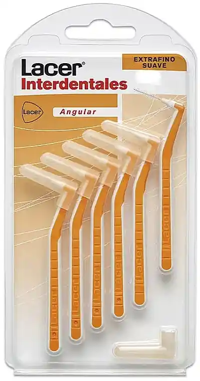 Interdental Corner Brush, orange - Bath and Body