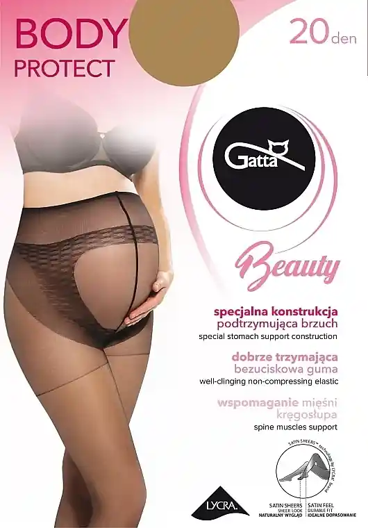 Tights "Body Protect" 20 Den, golden - Clothes