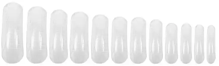 Upper Nail Forms, square, 120 pcs. - Nails
