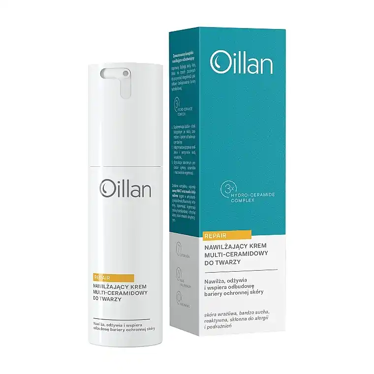 Moisturizing Multiceramide Face Cream for Sensitive & Very Dry Skin - Skin Care Products