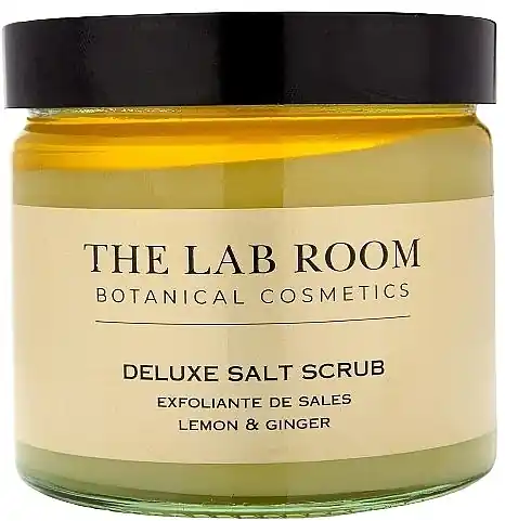 Lemon & Ginger Salt Body Scrub - Bath and Body