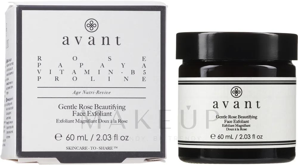 Anti-Aging Face Cream Exfoliant with Rose Extract