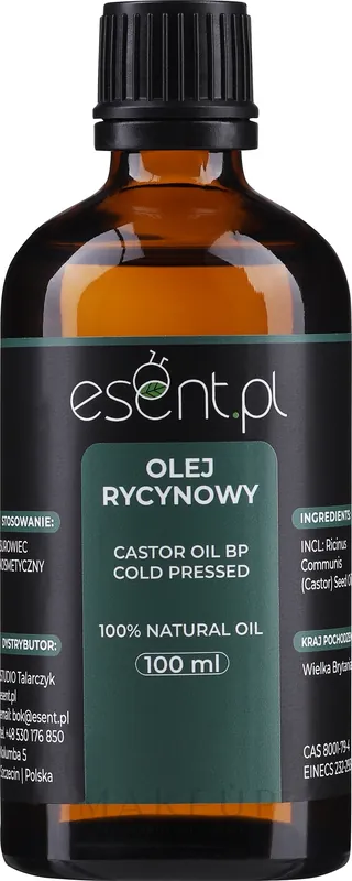 Natural 100% Castor Oil - Hair