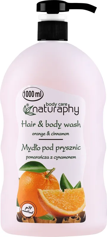 Orange & Cinnamon Shampoo-Shower Gel