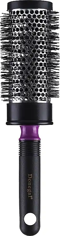 Round Hair Brush Curler 42/60, 9044, black-purple