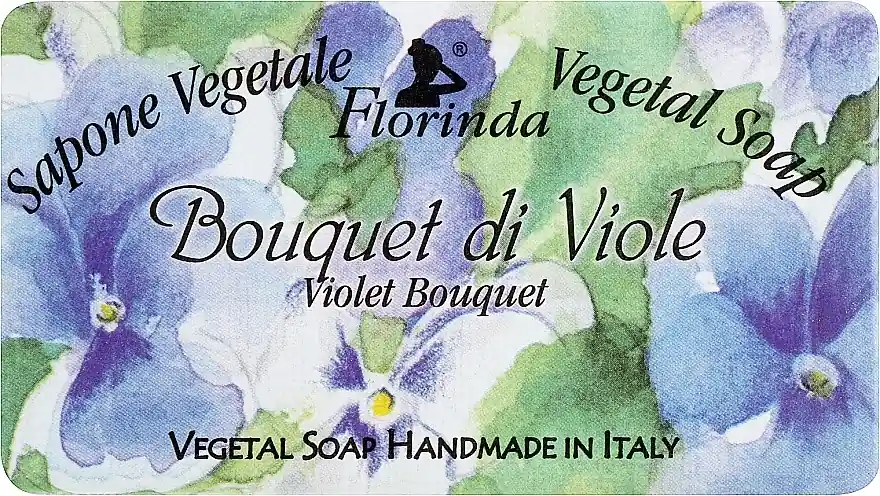 Natural Soap "Violet Bouquet" - Bath and Body