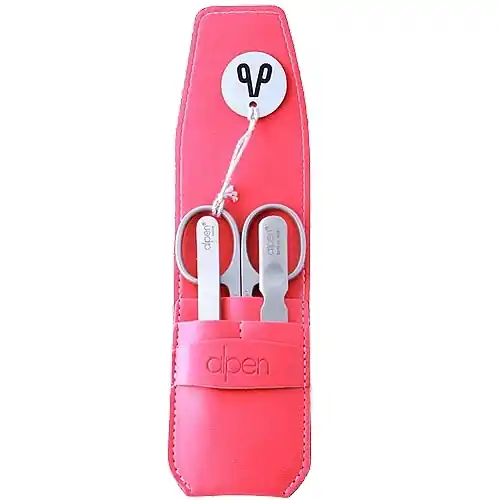 Manicure Set, 3 tools, 6800YLR, pink - Accessories