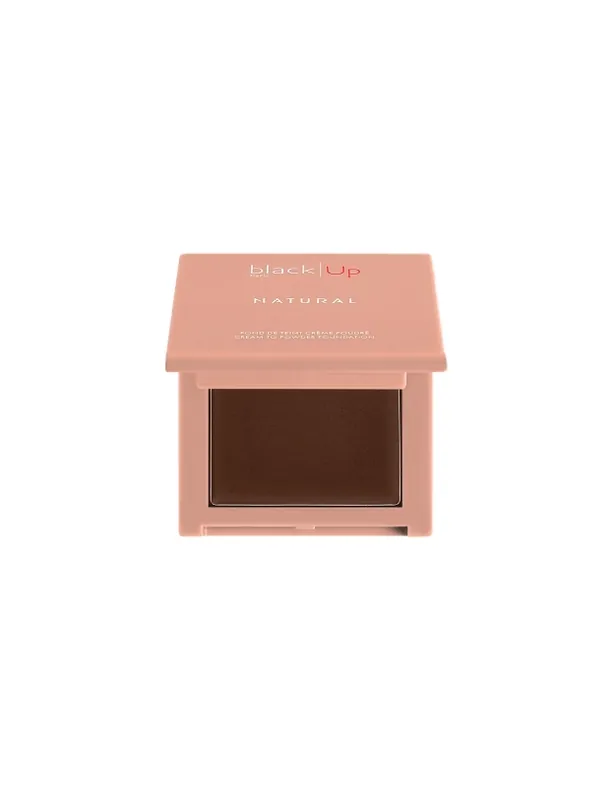 Black Up Natural Cream To Powder Foundation - Makeup