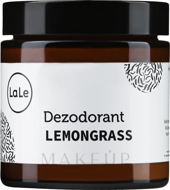 Lemongrass Oil Deodorant Cream, glass - Bath and Body