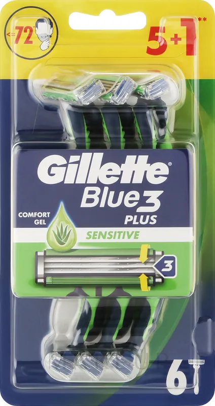 Disposable Shaving Razor Set, 6 pcs - Men