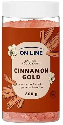 Golden Cinnamon Bath Salt - Bath and Body