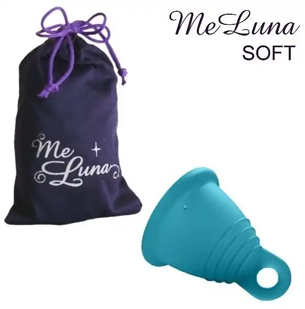 Menstrual Cup with Stem, size XL, sea wave - Accessories