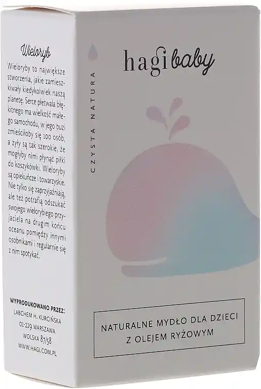 Natural Baby Soap with Rice Oil - Bath and Body
