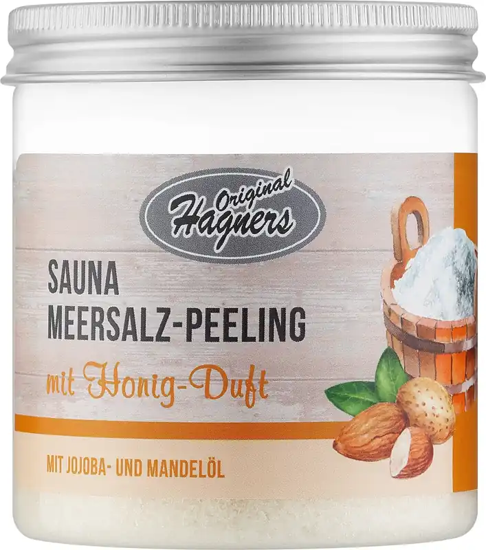 Body Scrub with Sea Salt & Honey Scent - Bath and Body