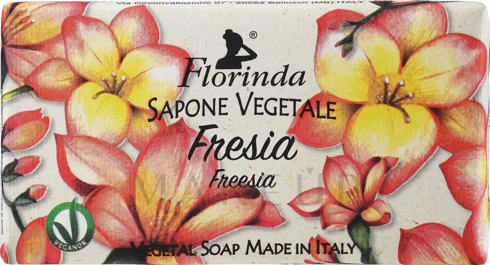 Natural Soap 'Freesia' - Bath and Body